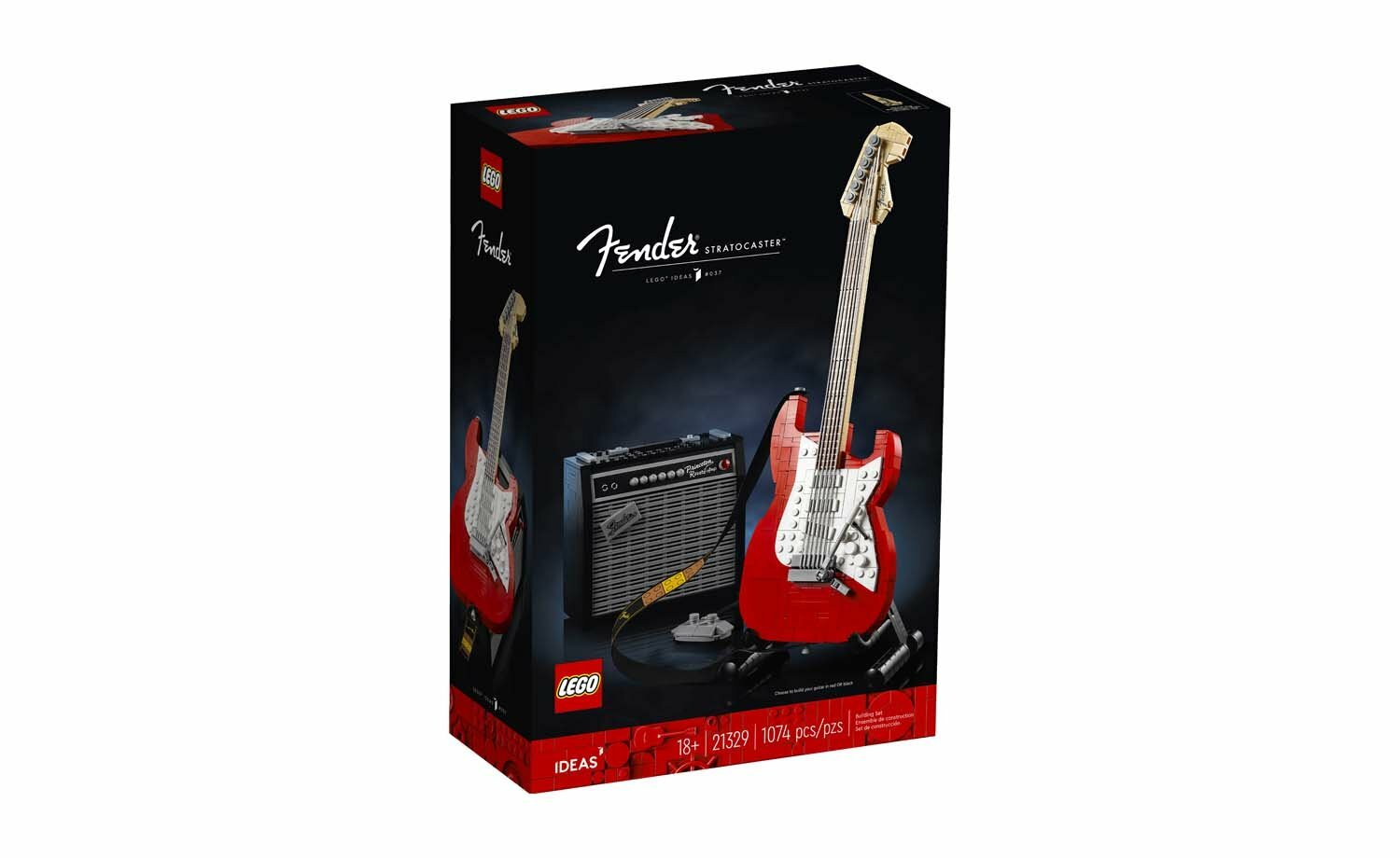 [飛米樂高積木磚賣店] LEGO 21329 ＩＤＥＡＳ系列  Fender® Stratocaster™