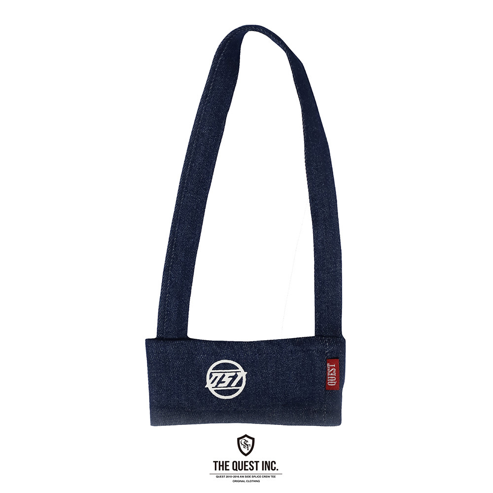 【車庫服飾 】QUEST DENIM SLEEVE(圓LOGO款)