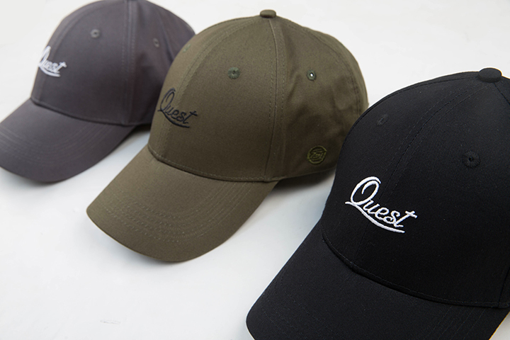 【車庫服飾 】QUEST CURSIVE CAP II 草寫LOGO老帽 扁帽 鴨舌帽