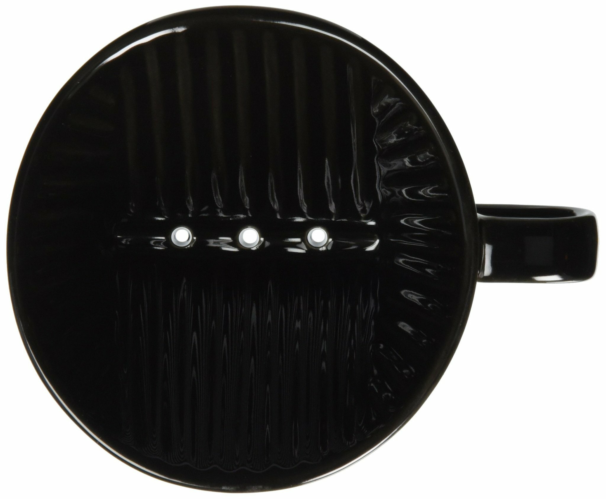 Kalita 陶瓷咖啡濾杯 1人份 101-Lotto (黑色)