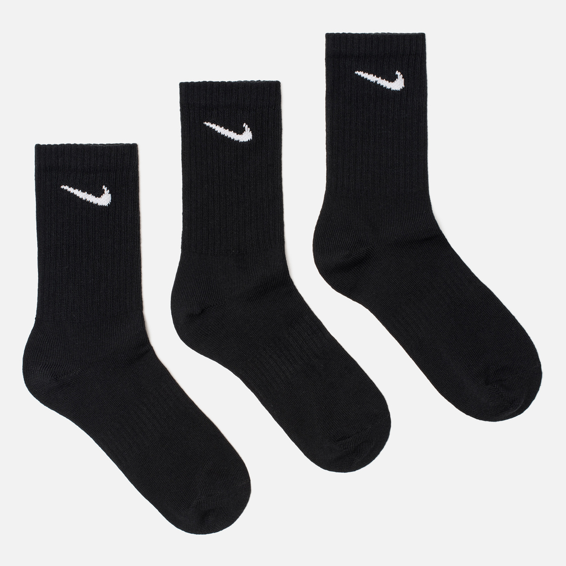 Nike Everyday Cushioned 基本款長襪黑色官方照