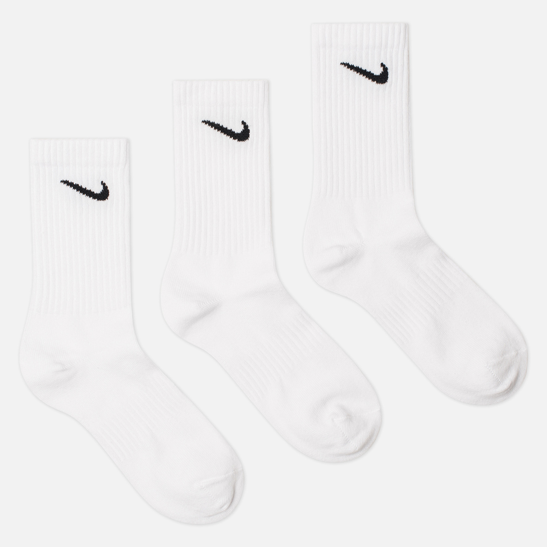 Nike Everyday Cushioned 基本款長襪白色官方照