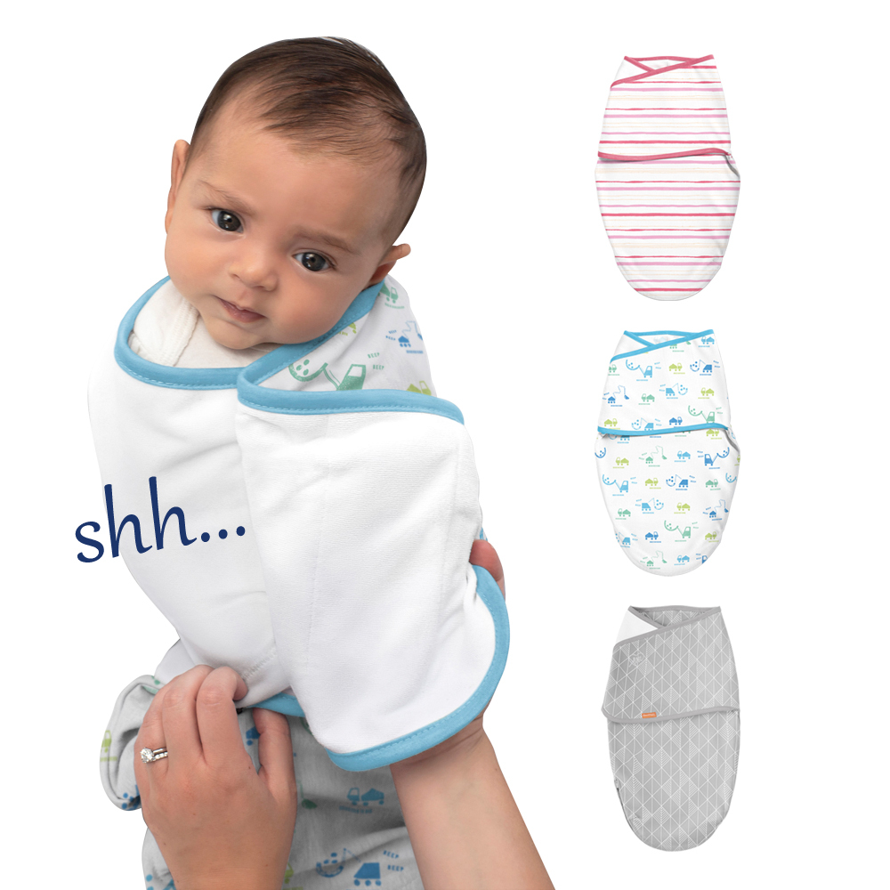 美國 Summer Infant 聰明懶人靜音舒眠包巾 (多款任選)