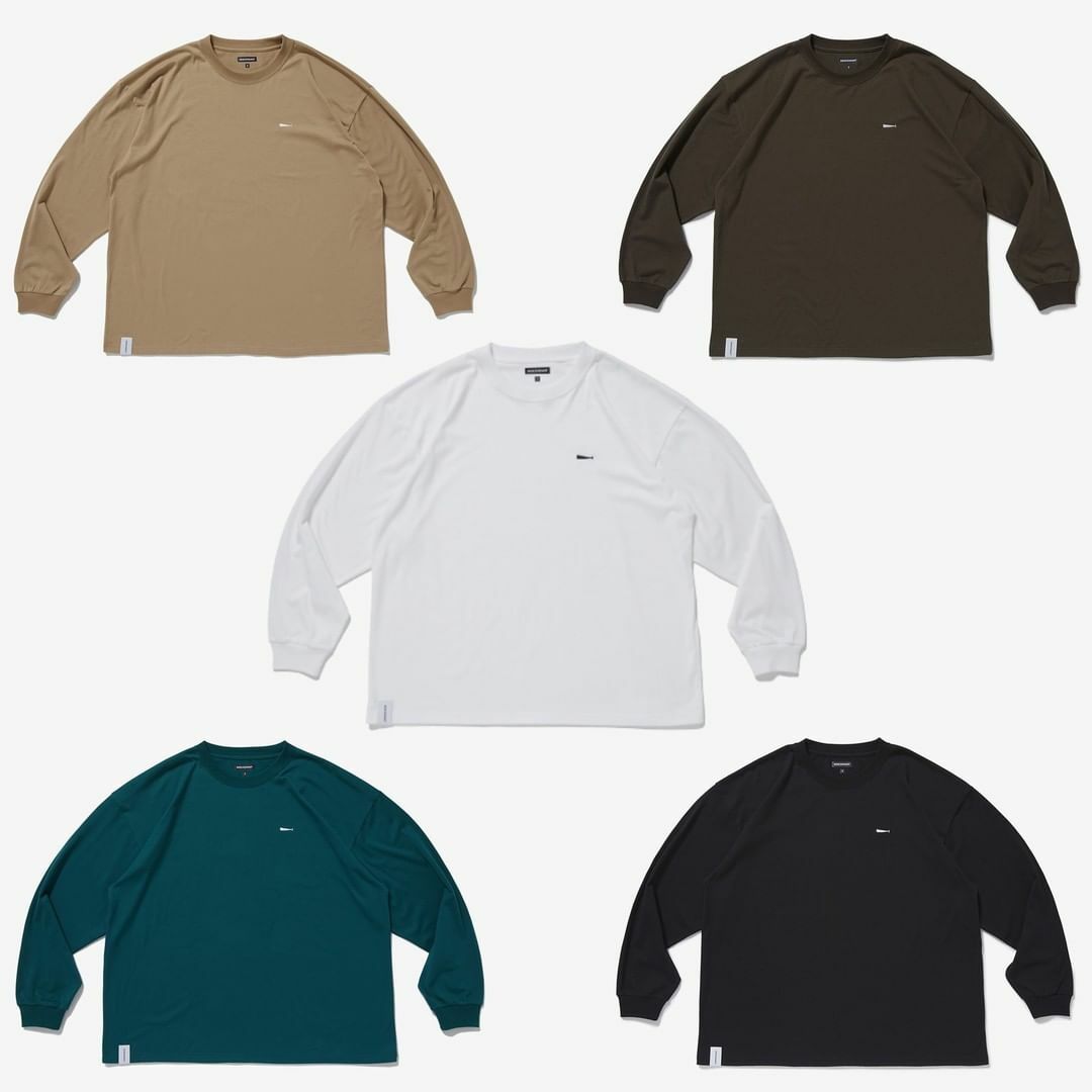 2021AW DESCENDANT CACHALOT STRIP LS 鯨魚 寬版長T 現貨