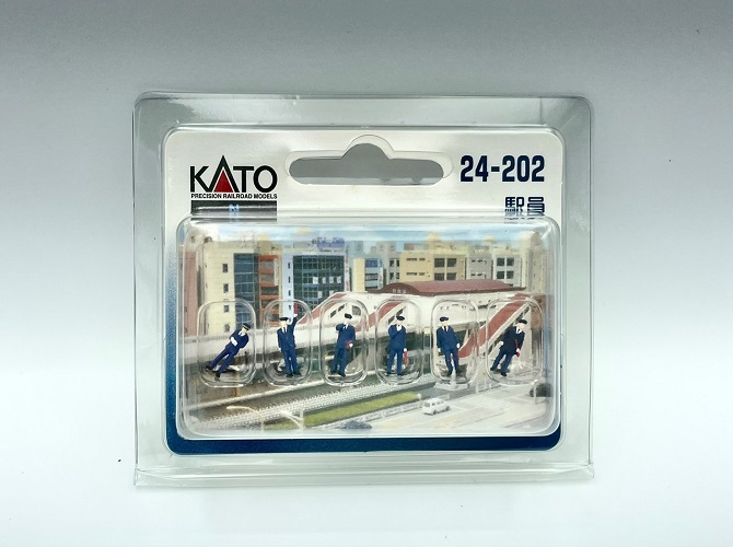 Kato 24-202 N規 鐵道員.6人