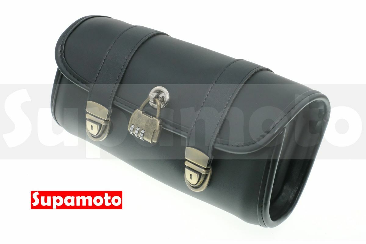 -Supamoto- 復古 鎖頭 圓筒包 MG59 車頭包 掛包 掛包 美式 編織 上鎖  REBEL CB350
