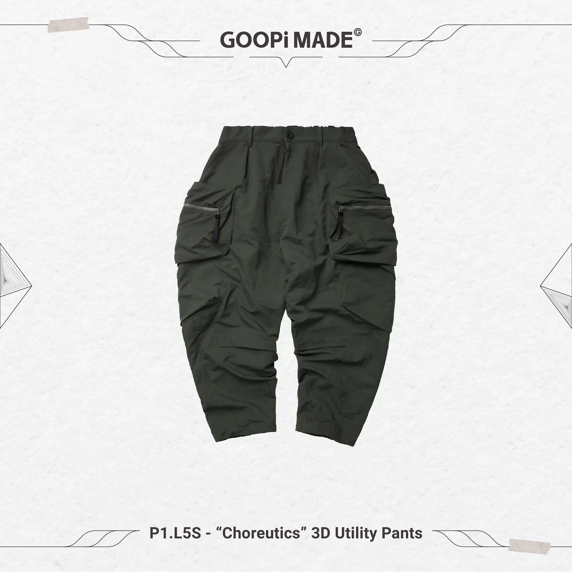 GOOPiMADE Choreutics 3D Utility Pant