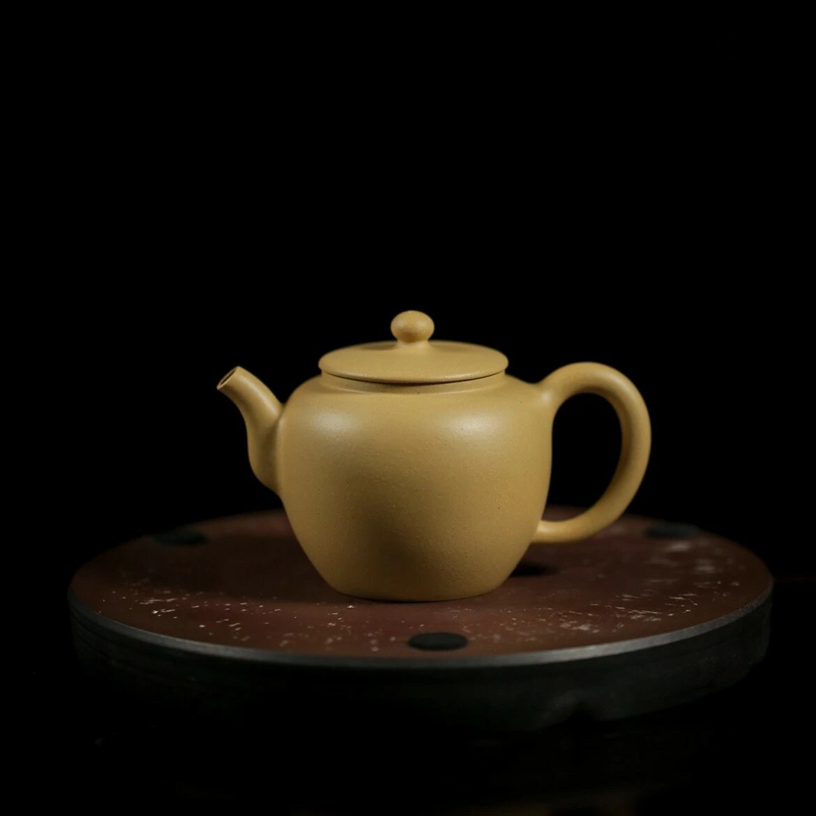 黃金段泥│納福│顧建鳳工作室│國家級工藝美術師│小壺仙紫砂壺