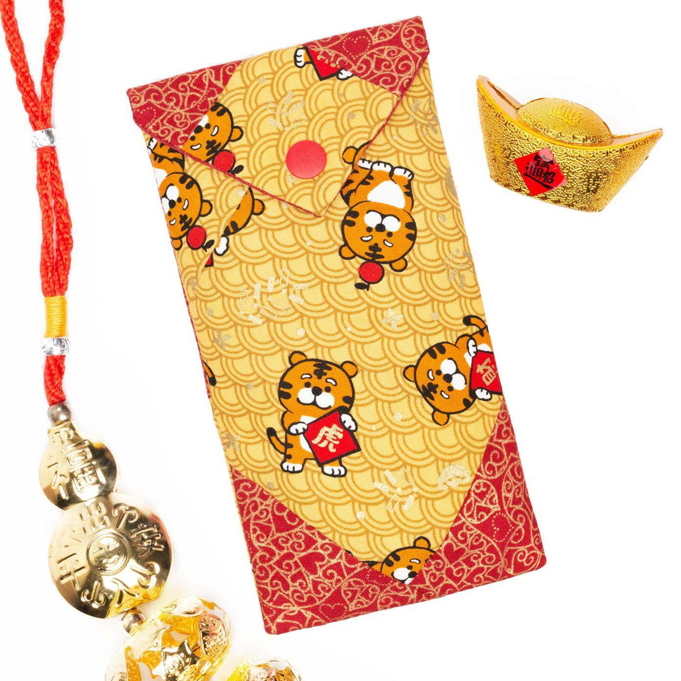 拼接紅包袋(材料包)免工具壓扣