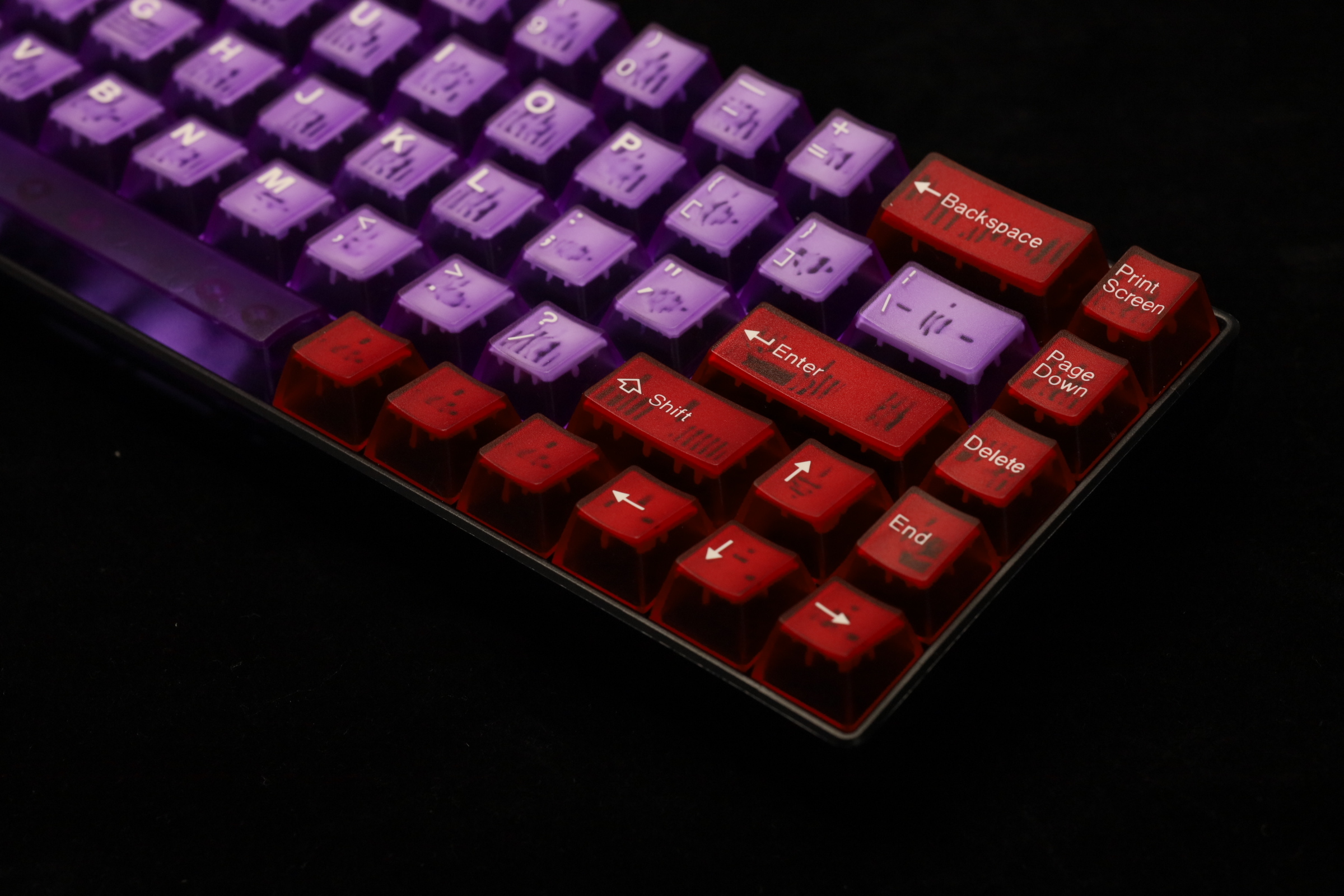 atomic purple keycaps