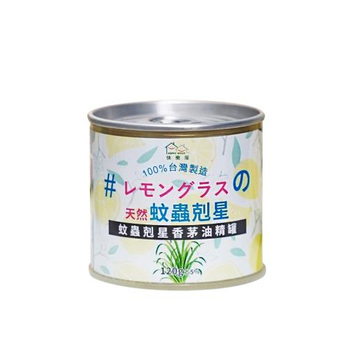 Happy House - [Made in Taiwan] Anti-Mosquito Citronella Oil Can (120g)