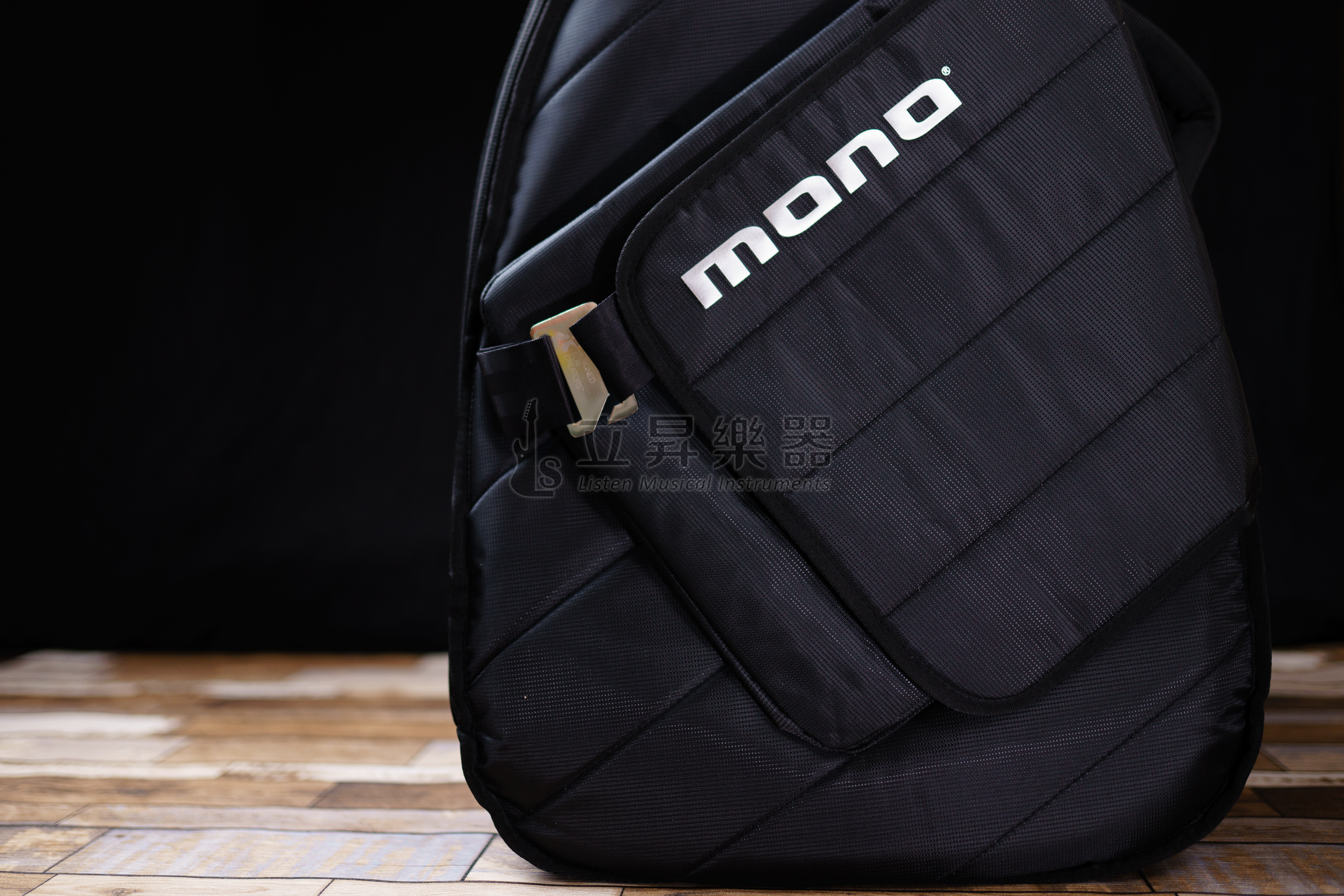 MONO MONO M80 木吉他袋 M80-SAD-BLK 木吉他 民謠 吉他琴袋 AG 黑色 防震 防潑水 第 3 張圖片｜三峽吉他 / Bass