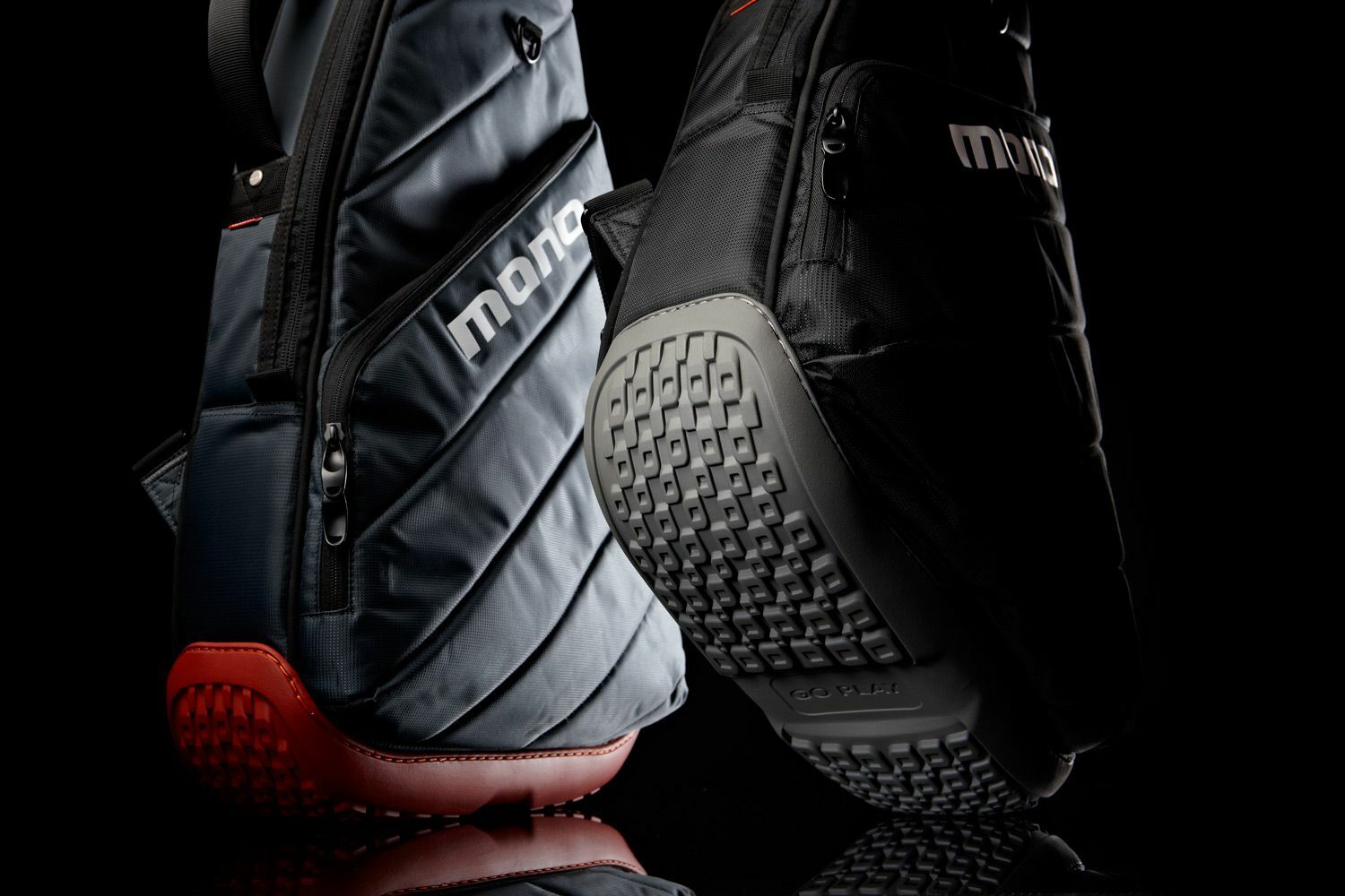 MONO MONO M80 電吉他袋 VERTIGO系列 M80-VEG-GRY 防刮耐磨防潑水 灰色 底層加厚氣墊 避震 第 4 張圖片｜三峽吉他 / Bass
