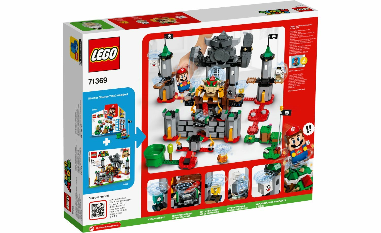[飛米樂高積木磚賣店] LEGO 71369 Mario 庫巴魔王的城堡對決