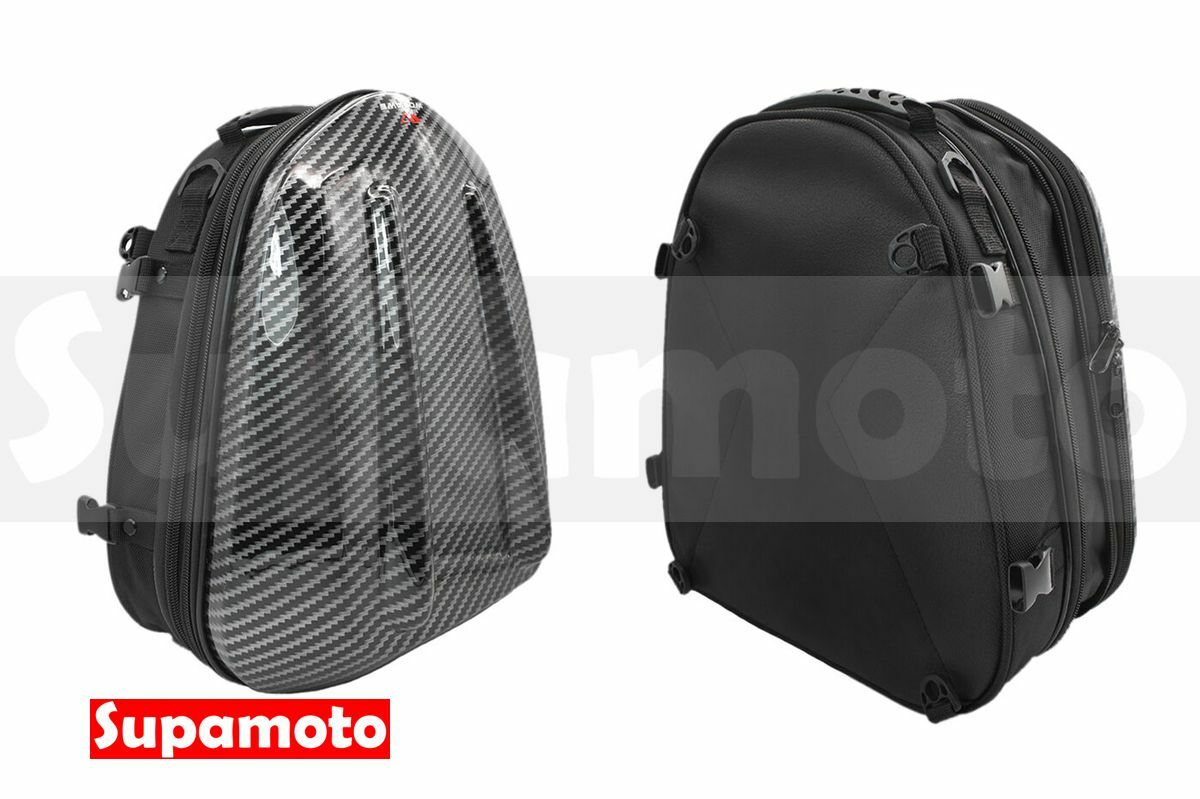 -Supamoto- 硬殼 DP32 車尾包 駝峰包 碳纖維 卡夢 後座包 尾包 單座 仿賽 防水包 後背包 多功能