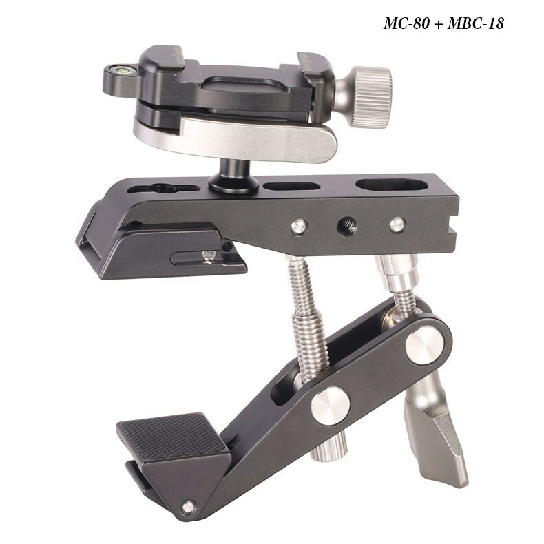 LEOFOTO MC-80 MULTIPURPOSE CLAMP KIT (MC-80 + MBC-18)