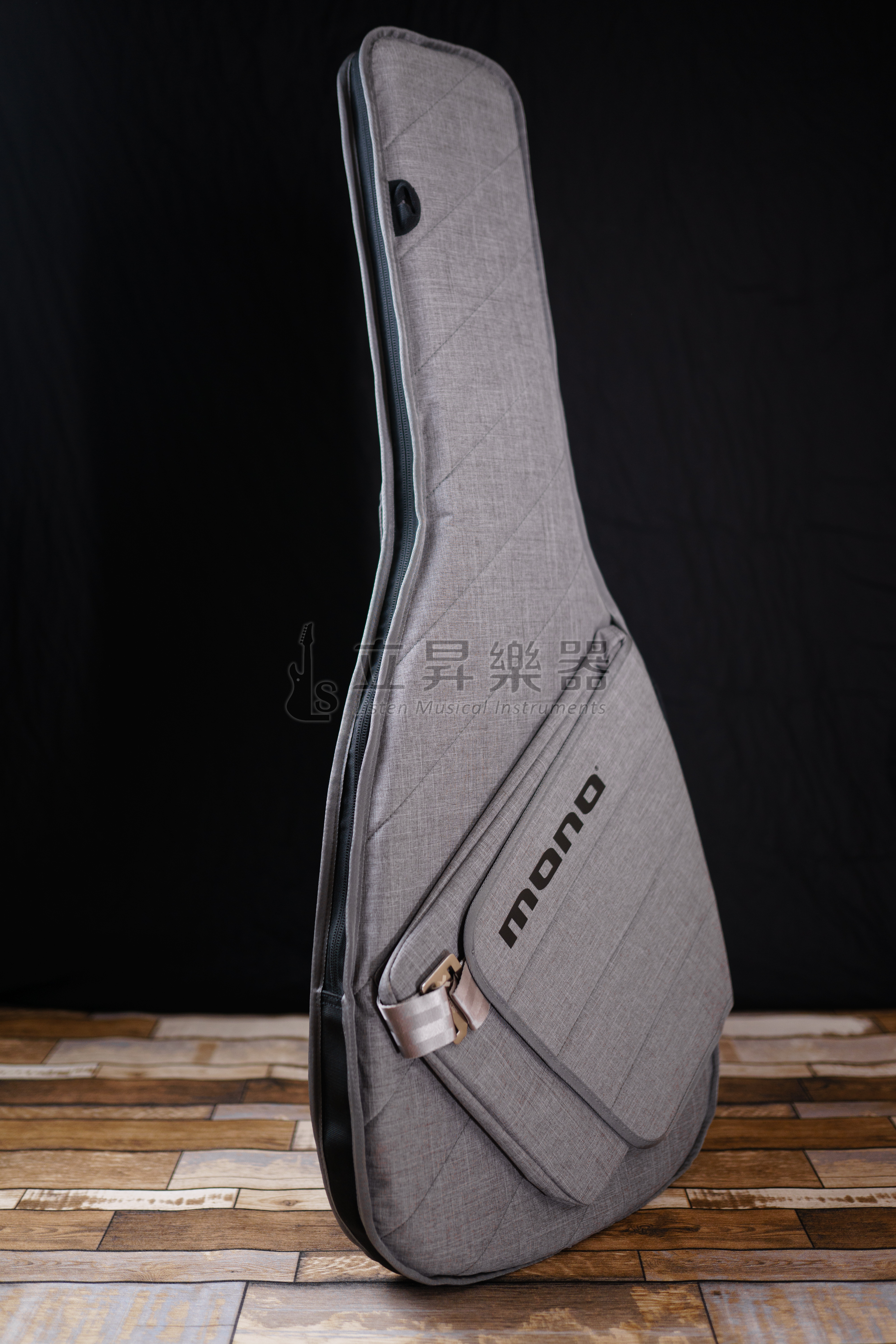 MONO MONO M80-SEG-ASH 電吉他袋 厚琴袋 軟琴盒 灰色 防震防潑水 第 3 張圖片｜三峽吉他 / Bass