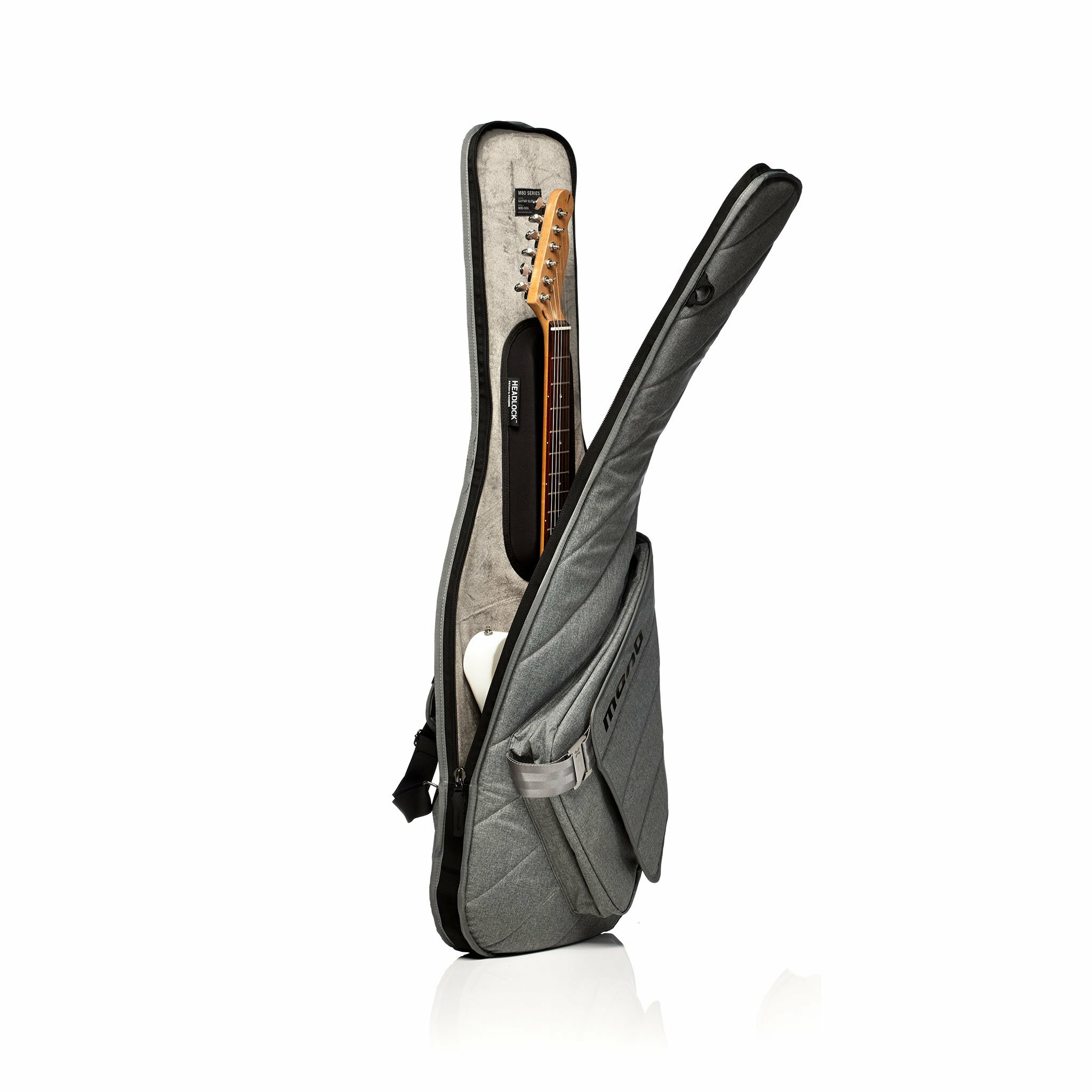 MONO MONO M80-SEG-ASH 電吉他袋 厚琴袋 軟琴盒 灰色 防震防潑水 第 6 張圖片｜三峽吉他 / Bass