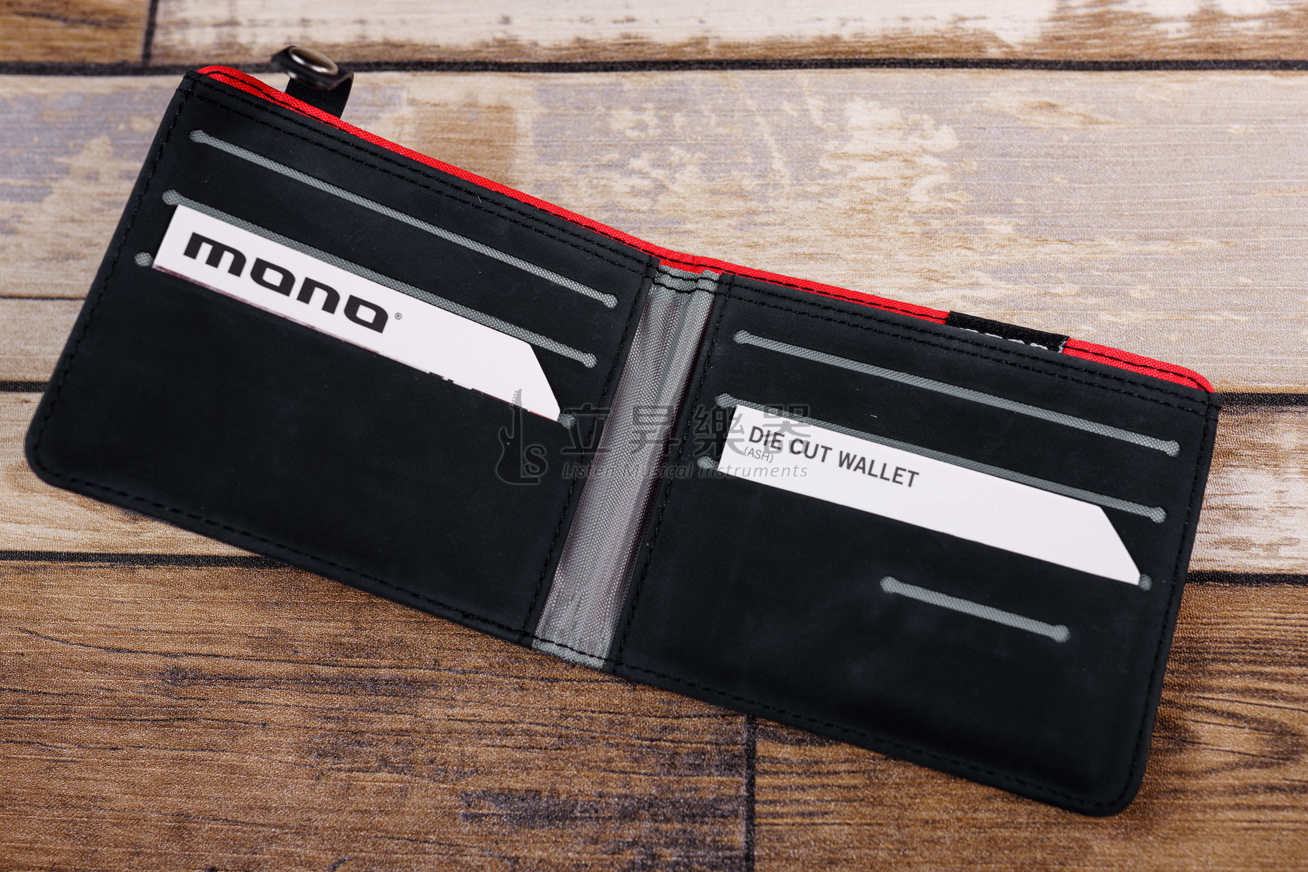 MONO 皮夾 MONO CVL-DCW-ASH WALLET DIE CUT-ASH 灰色 短夾 錢包 可放Pick 第 4 張圖片｜三峽配件 / 週邊