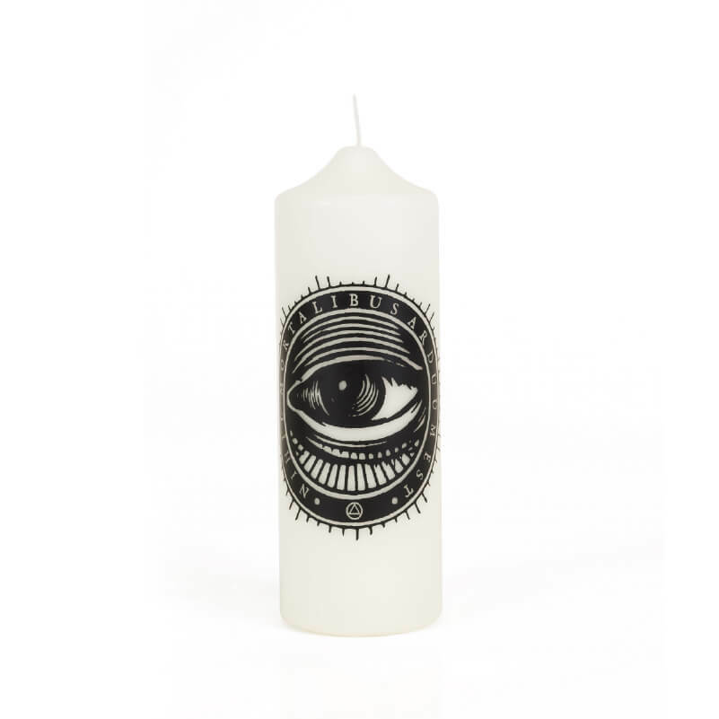 Coreterno Mystic Eye Pillar Candle 神秘之眼 圖騰無香柱狀蠟燭