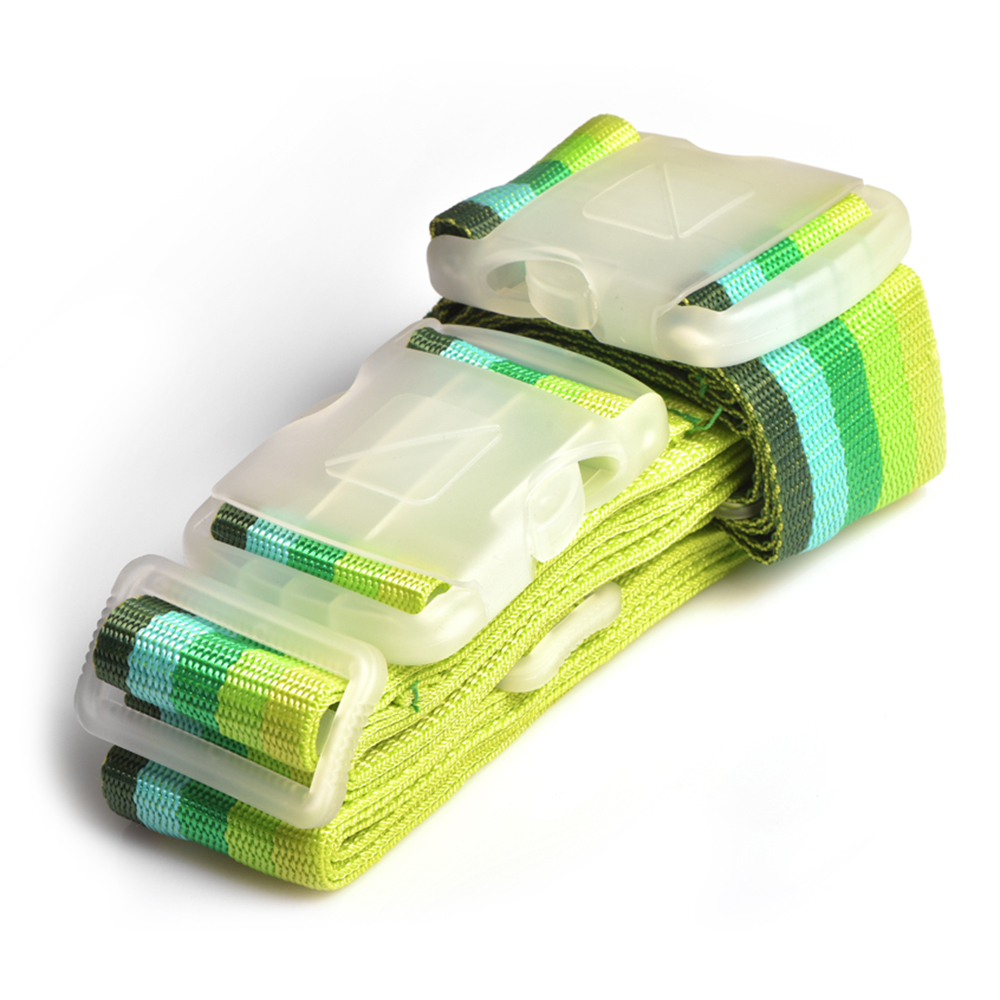 TravelBlue 十字型行李束帶 - 綠