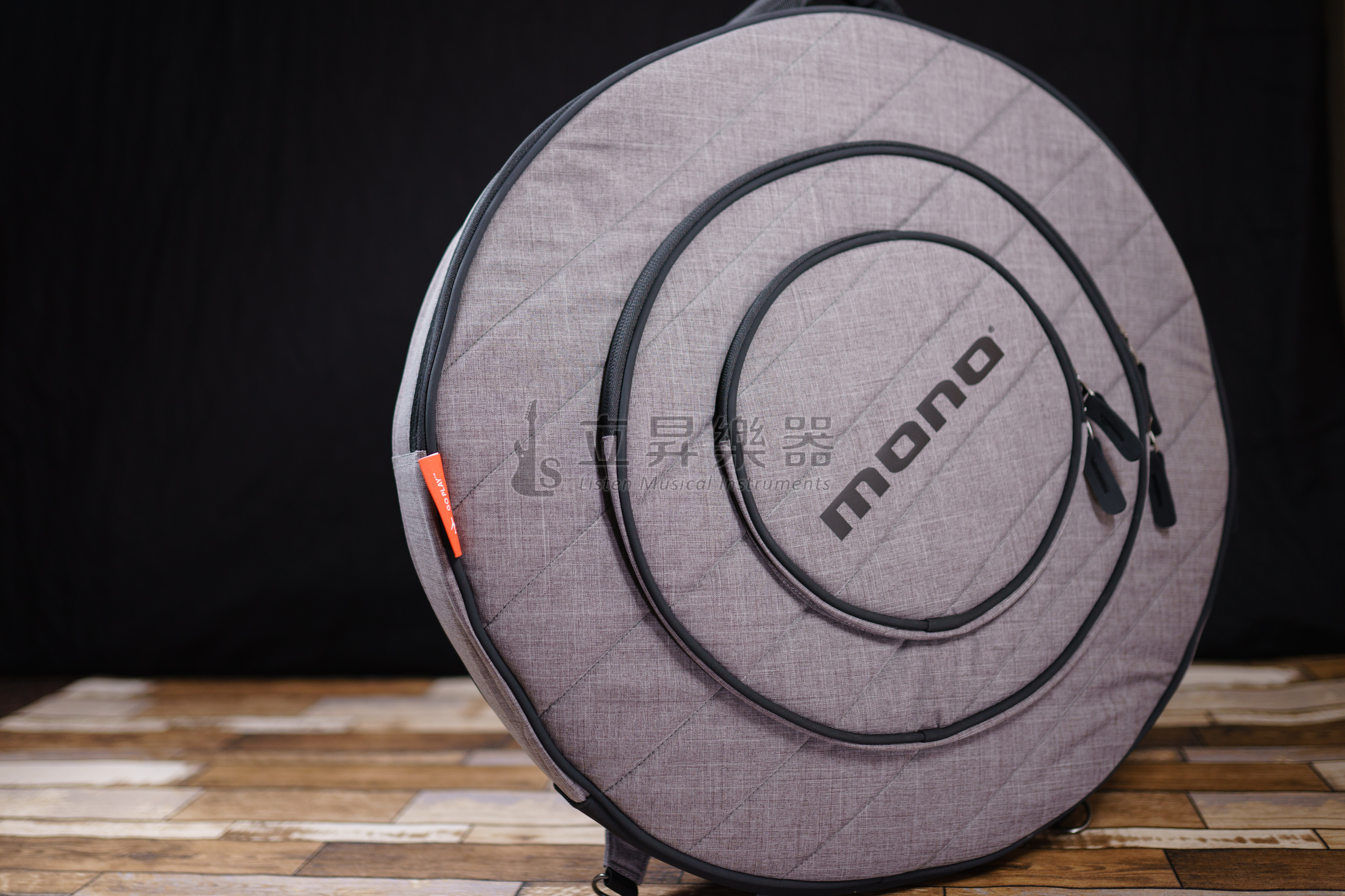 MONO MONO M80系列 銅鈸袋 防刮耐磨防潑水 M80-CY22-ASH 灰 Cymbal BAG 5層獨立夾層 第 3 張圖片｜三峽鼓 / 打擊