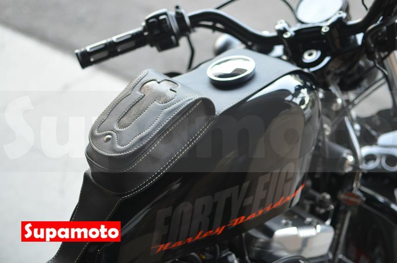 -Supamoto- 哈雷 油箱包 48 883 復古 油箱 油箱袋 凱旋 SR400 咖啡 cafe
