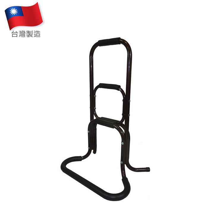 Yeker - 三段式起身扶手 (深棕/黃色)