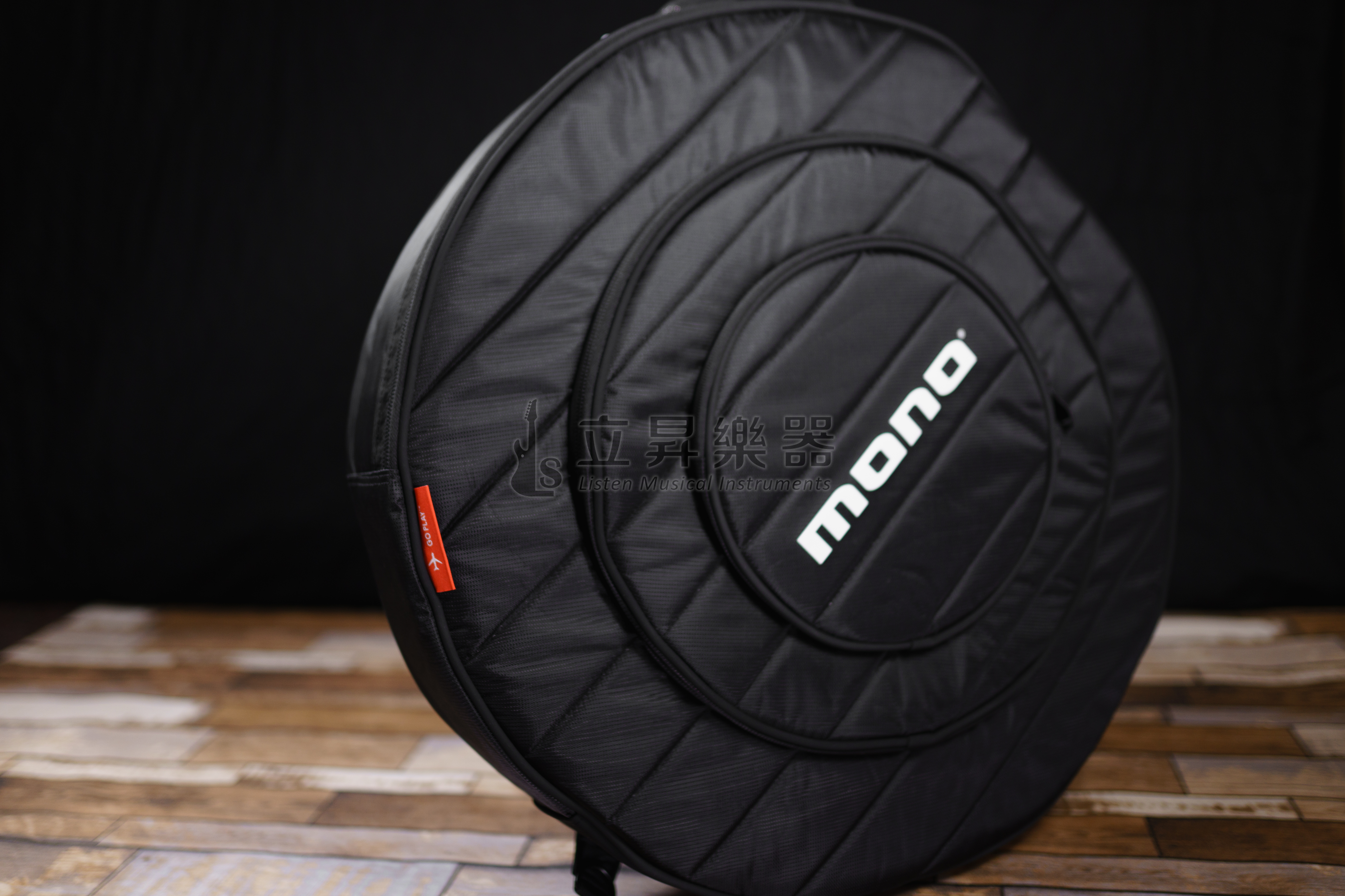 MONO MONO M80系列 銅鈸袋 防刮耐磨防潑水 M80-CY22-BLK 黑色 Cymbal BAG 5層獨立夾層 第 3 張圖片｜三峽鼓 / 打擊