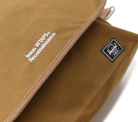 LAST PCS RE-STOCK: WTAPS x HERSCHEL SUPPLY CO.SHOULDER BAG - BLACK IN STOCK NOW (現貨發售中)