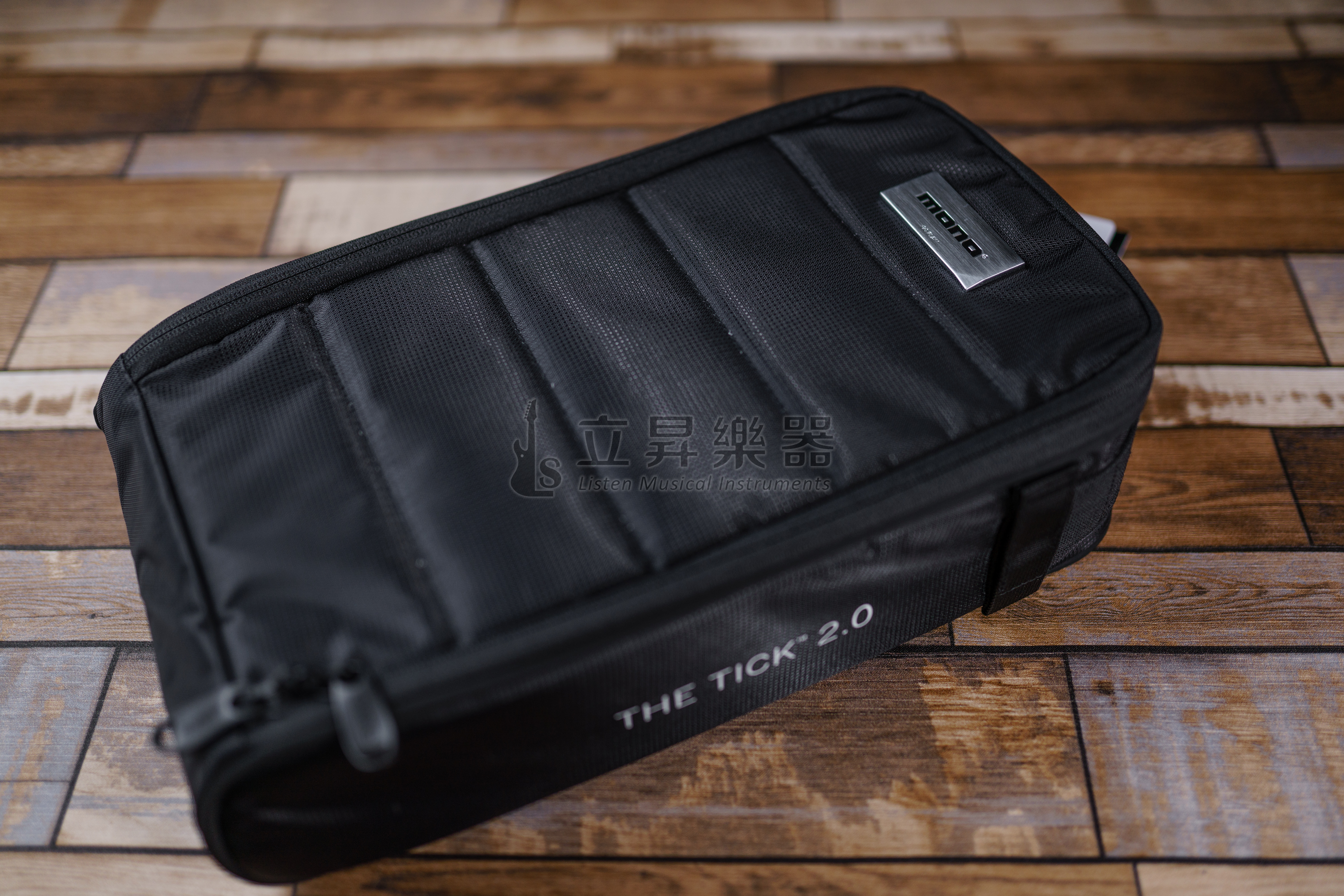 MONO MONO M80-TICK-V2-BLK 黑色 琴袋外掛擴充包 擴充袋 配件袋 效果器袋 第 3 張圖片｜三峽效果器
