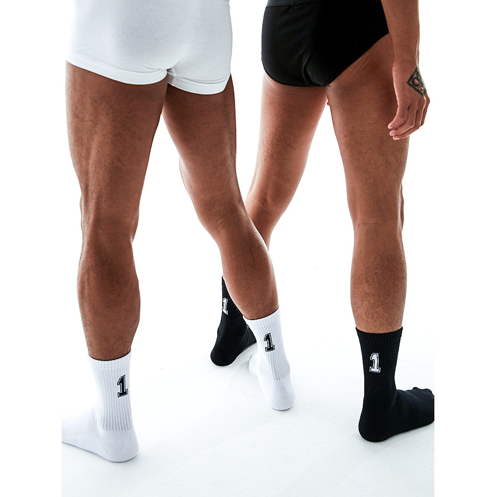 Sockkon 1069數字中長筒運動襪
