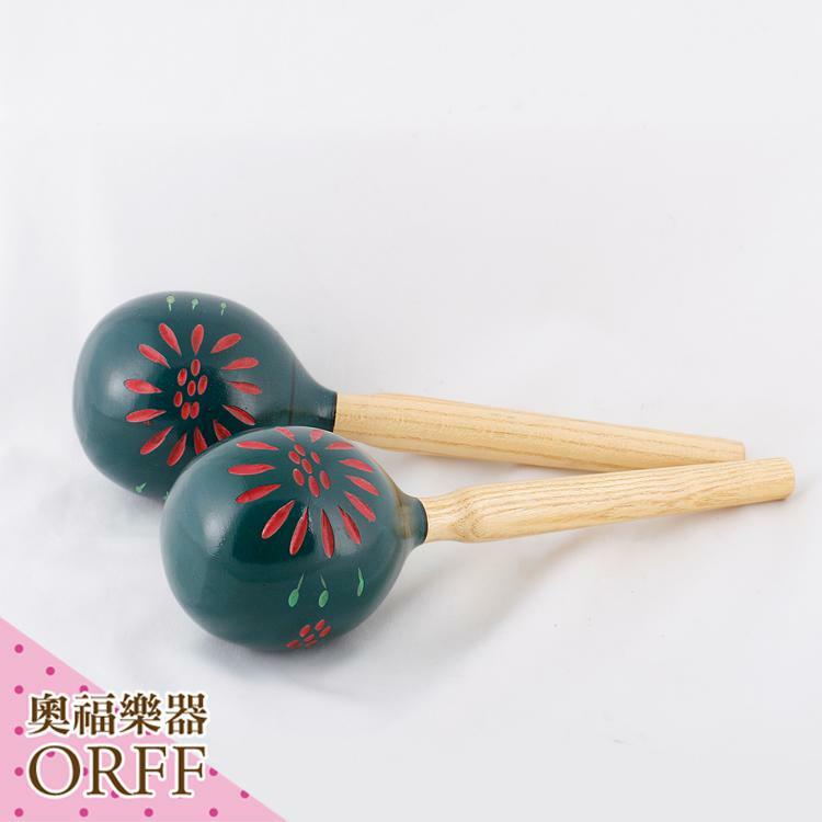 ORFF奧福樂器 高品質 沙鈴/木質砂球(單顆售) M4 兒童樂器 幼兒樂器