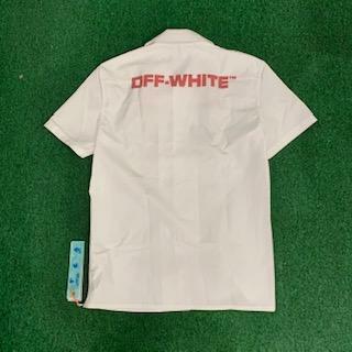ON SALE : OFF-WHITE DEMATERIALIZATION HOLIDAY SHIRT S/S - SIZE XS IN STOCK NOW (現貨發售中)