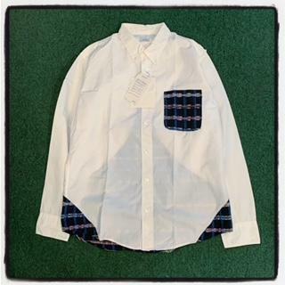 VISVIM FULLCAM MIXED SHIRT L/S IT (MADE IN ITALY) *義大利製造 - WHITE SIZE 1 IN STOCK NOW (現貨發售中)