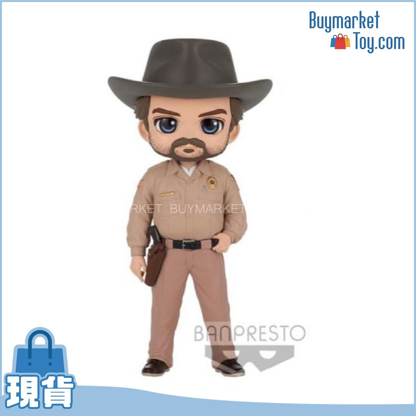 BANPRESTO Qposket 怪奇物語 吉姆.鶴比 (Jim Hopper)