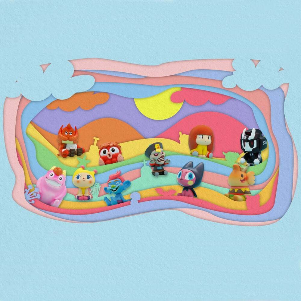 【減價】UNBOX INDUSTRIES UNBOX & FRIENDS 3 盲盒套裝 (1套12件)