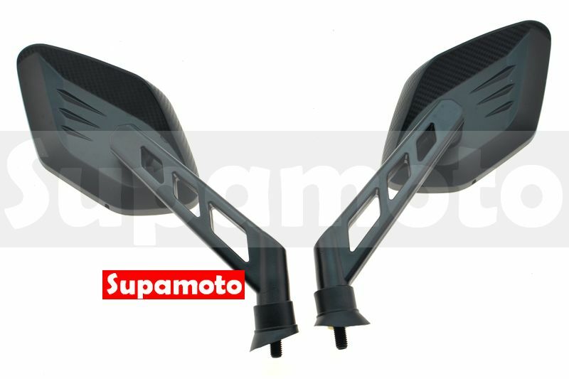 -Supamoto- M42 簍空 後照鏡 VJR125 後視鏡 碳纖維 卡夢 街車 gogoro 雷霆 地瓜 G6