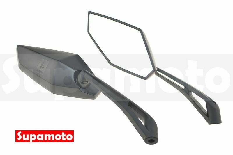 -Supamoto- M53 後照鏡 鏤空 鋁合金 後視鏡 街車 通用 改裝 大羊 速可達 大重