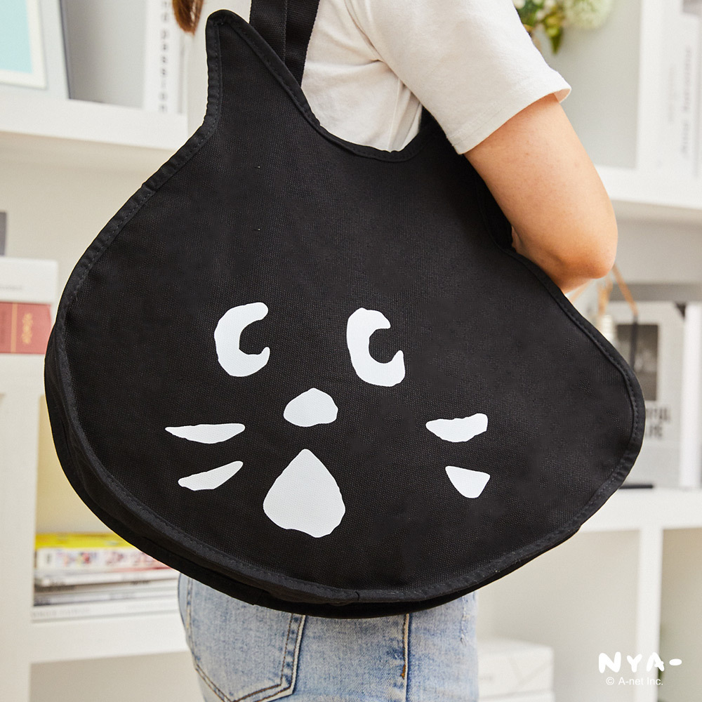 NYA- 大頭造型帆布包