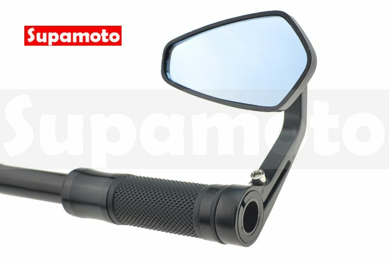 -Supamoto- M58 端子鏡 牛角鏡 咖啡 五角 後照鏡 後視鏡 車把 CAFE 勁戰 DRG JETS 雷霆