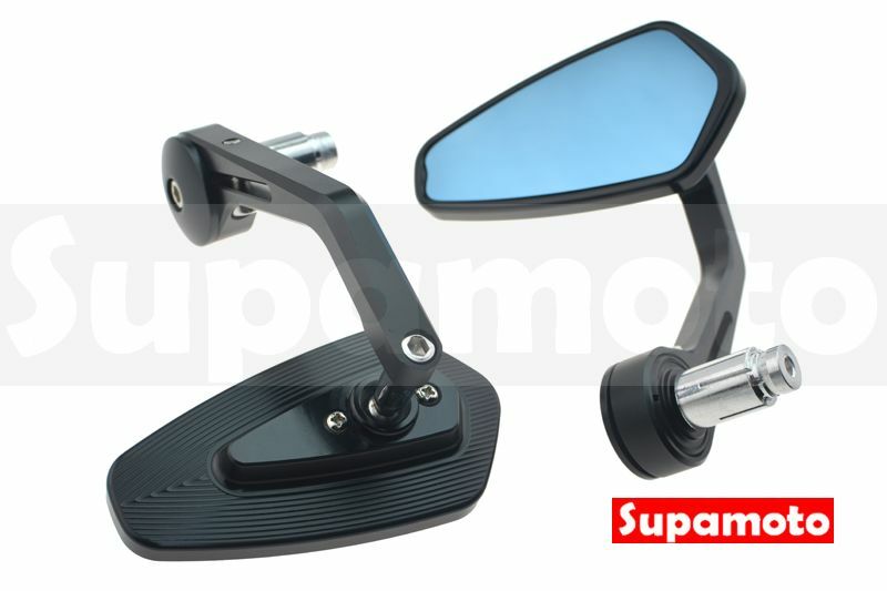 Supamoto- CNC 端子鏡 手把鏡 咖啡 M58-4 端子 後照鏡 後視鏡 摺疊 車把 手把 復古