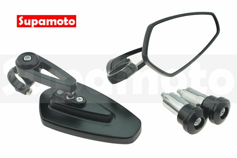 -Supamoto- M58 端子鏡 車把鏡 咖啡 五角 後照鏡 後視鏡 牛角鏡 DRG 裸把 勁戰 FORCE