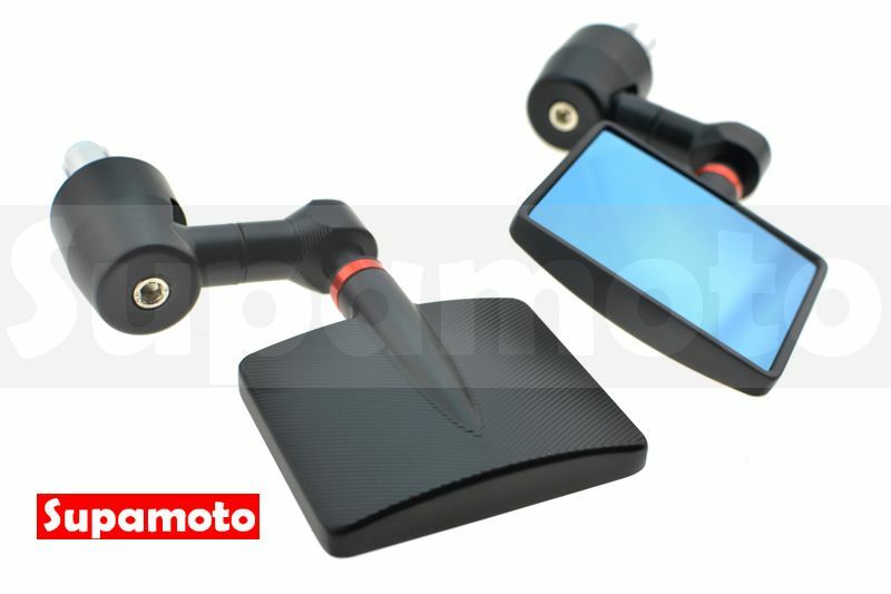 -Supamoto- M59 咖啡 牛角鏡 端子 後照鏡 後視鏡 平衡 方形 車把 手把 SR400 cafe