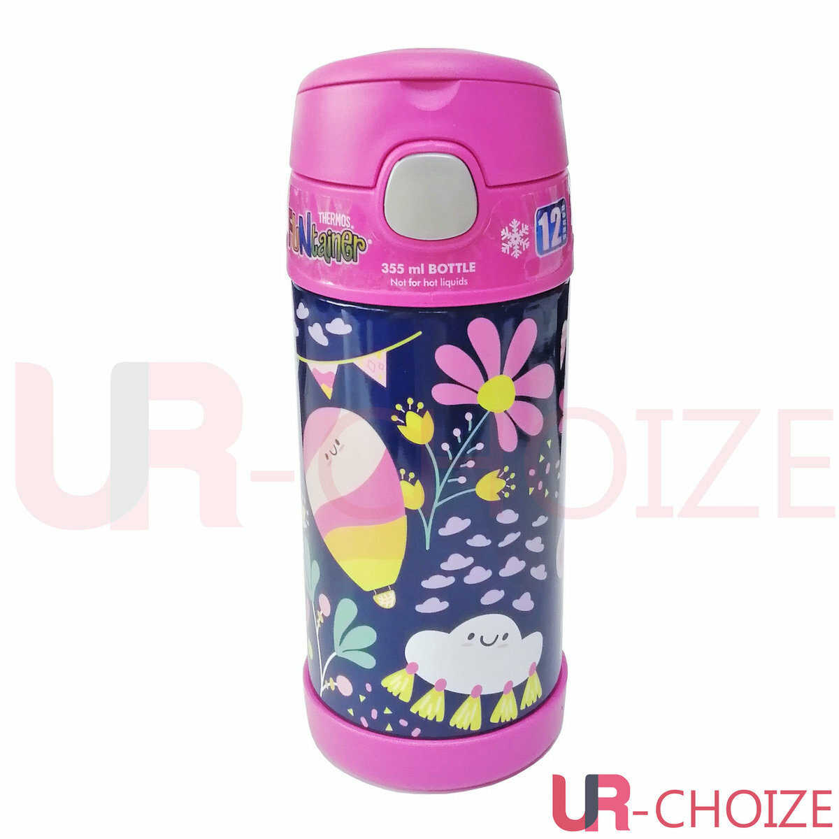 膳魔師 Thermos - 不銹鋼兒童吸管保溫杯 (奇思妙想) 355ml