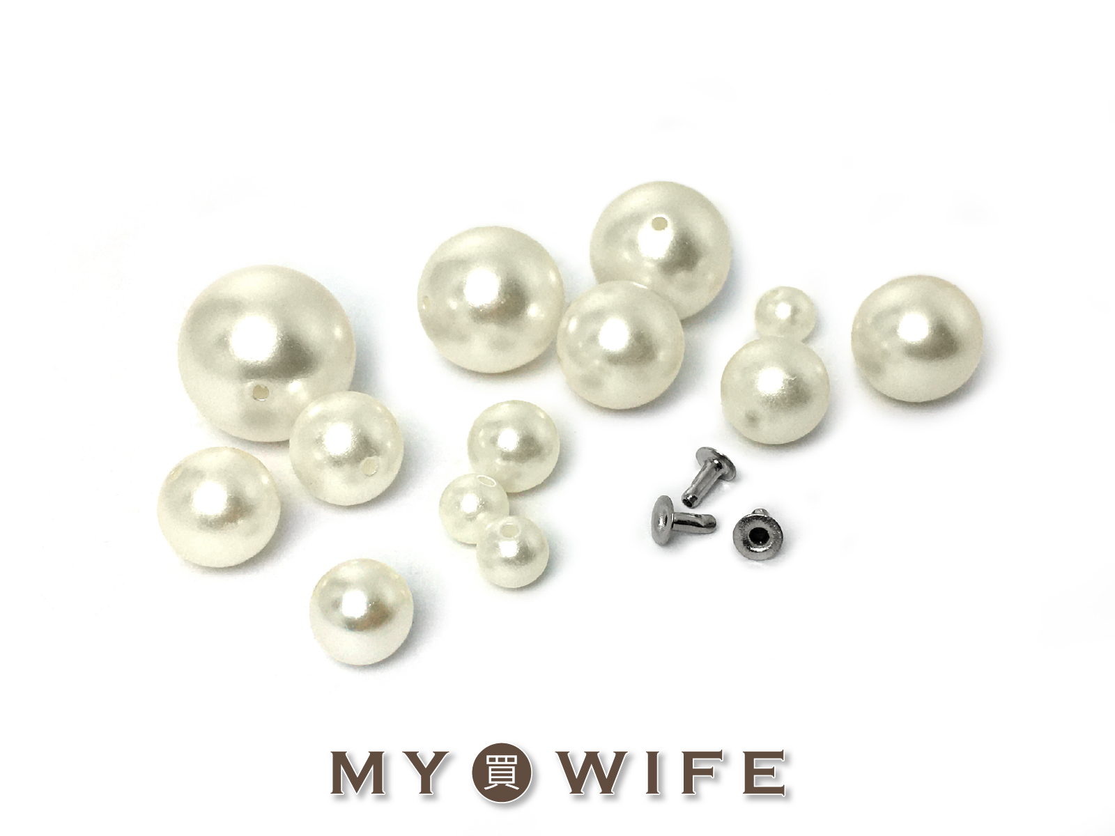 手壓式珍珠釦_免工具/珍珠_6規格