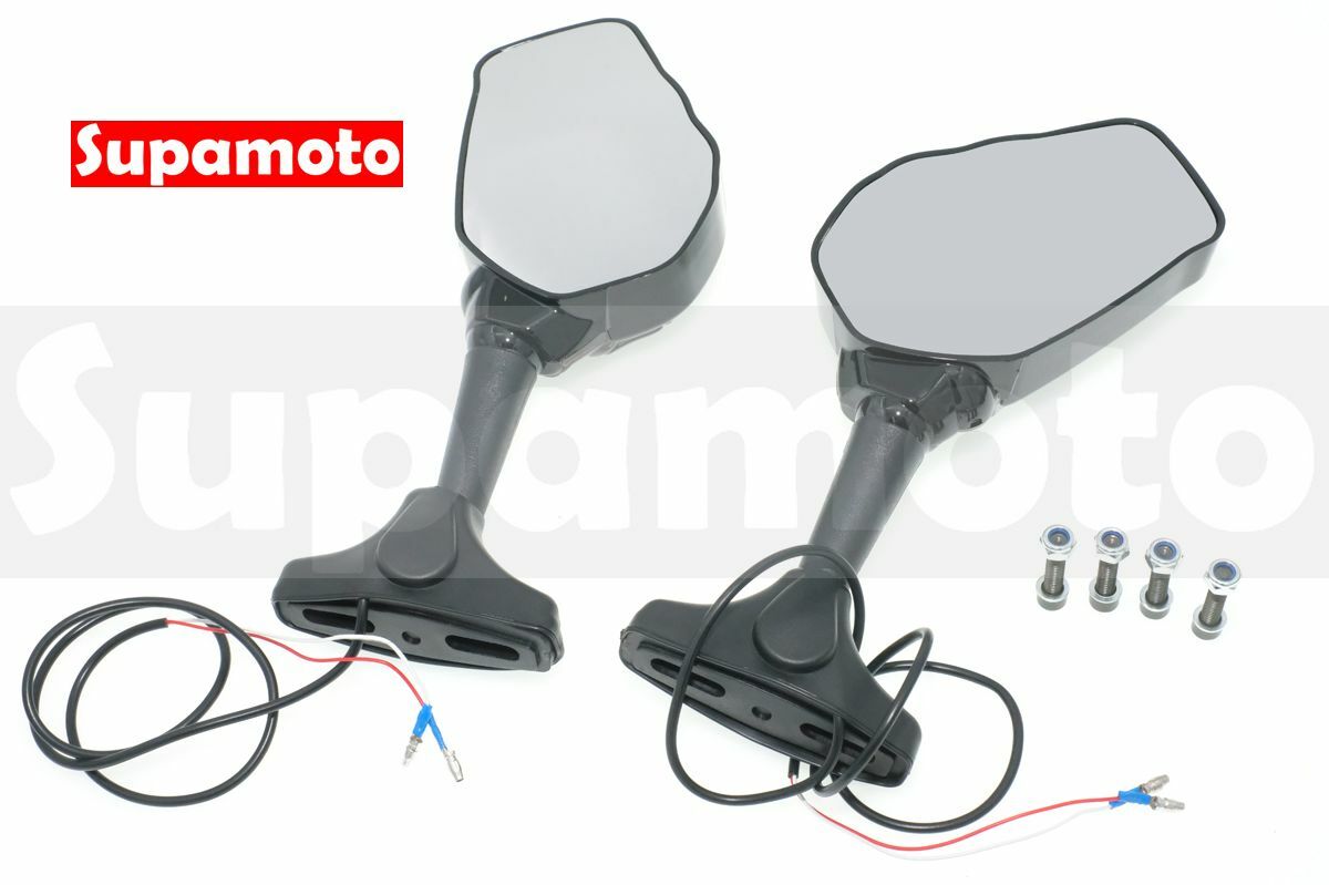 -Supamoto- M811 仿賽 鬼爪 LED 風鏡 轉向 後照鏡 後視鏡 酷龍 R3 小忍 方向燈 日行燈