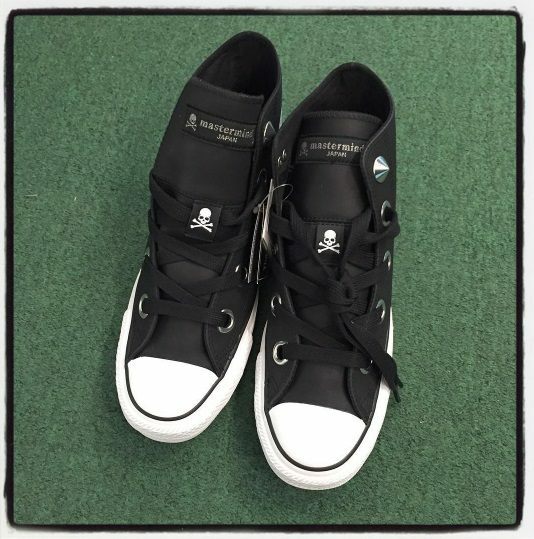 LAST SALE: MASTERMIND JAPAN x CONVERSE ALL STAR 100HI (BLACK SENSE LIMITED) - SIZE 26cm IN STOCK NOW (現貨發售中)