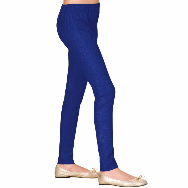 Girl Blue Stretchable Legging Q0284
