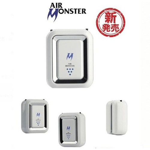 JHQ -【Made in Japan】【90days WTY】Air Monster Portable Ion Air Cleaner / Purifier (White)  (No Return and Refund for Discount Item)